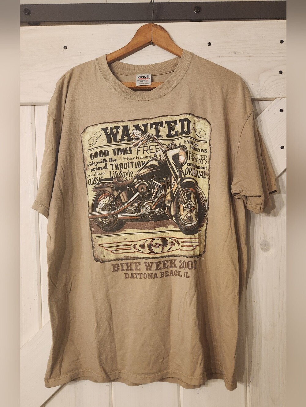 2002 Bike Week Daytona Beach Florida Biker Shirt. Size Xl. USA